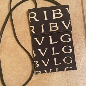 Bulgari Black and White Cosmetic Bag